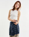 【送料無料】ラウコハウス【Raucohouse】Hairy texture tank sleeveless top / ヘアーリーテクスチャータンクスリーブレス...