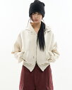【送料無料】ラウコハウス【Raucohouse】Soft set crop hoodie zip-up / ソフトセットクロップフードジップアップ【公式ショップ...