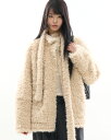 【送料無料】ラウコハウス【Raucohouse】Escar hairy robe mustang / エスカルヘアーローブムートン【公式ショップ】