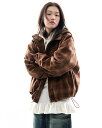 【送料無料】ラウコハウス【Raucohouse】Plaid camper hooded jumper / フラッドキャンパーフードジャンパー 男女兼用【公式ショ...