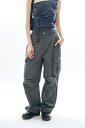 【送料無料】ラウコハウス【Raucohouse】Norvik angle rib cargo pants / ノルビックアングルリップカーゴパンツ 男女兼用【公...
