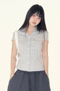 【送料無料】ラウコハウス【Raucohouse】Emma check slim-fit shirt / エマチェックスリムフィットシャツ【公式ショップ】
