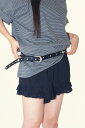 【送料無料】ラウコハウス【Raucohouse】Othea studded western belt / オーシアスタッドウエスタンベルト【公式ショップ】