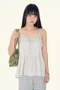 【送料無料】ラウコハウス【Raucohouse】Valine frill bustier top / バリンフリルビスチェトップ【公式ショップ】