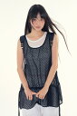 【送料無料】ラウコハウス【Raucohouse】Dot see-through layered one piece / ドットシースルーレイヤードワンピース【公...