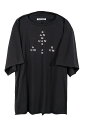【送料無料】サンクアンズ【SANKUANZ】25SS★ OVERSIZED SPLICED T-SHIRT / オーバーサイズスプライスTシャツ 男女兼用【公式...