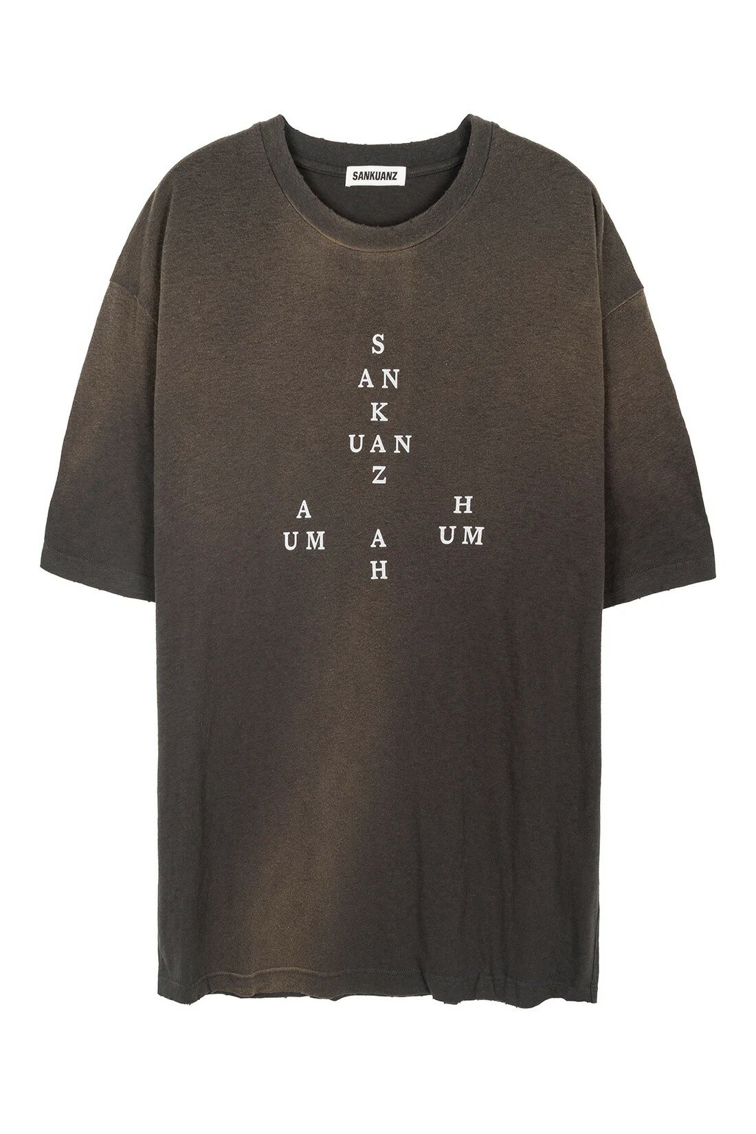 ̵ۥ󥯥󥺡SANKUANZ25SS LOGO OVERSIZED BLEACHED T-SHIRT / С֥꡼T ...