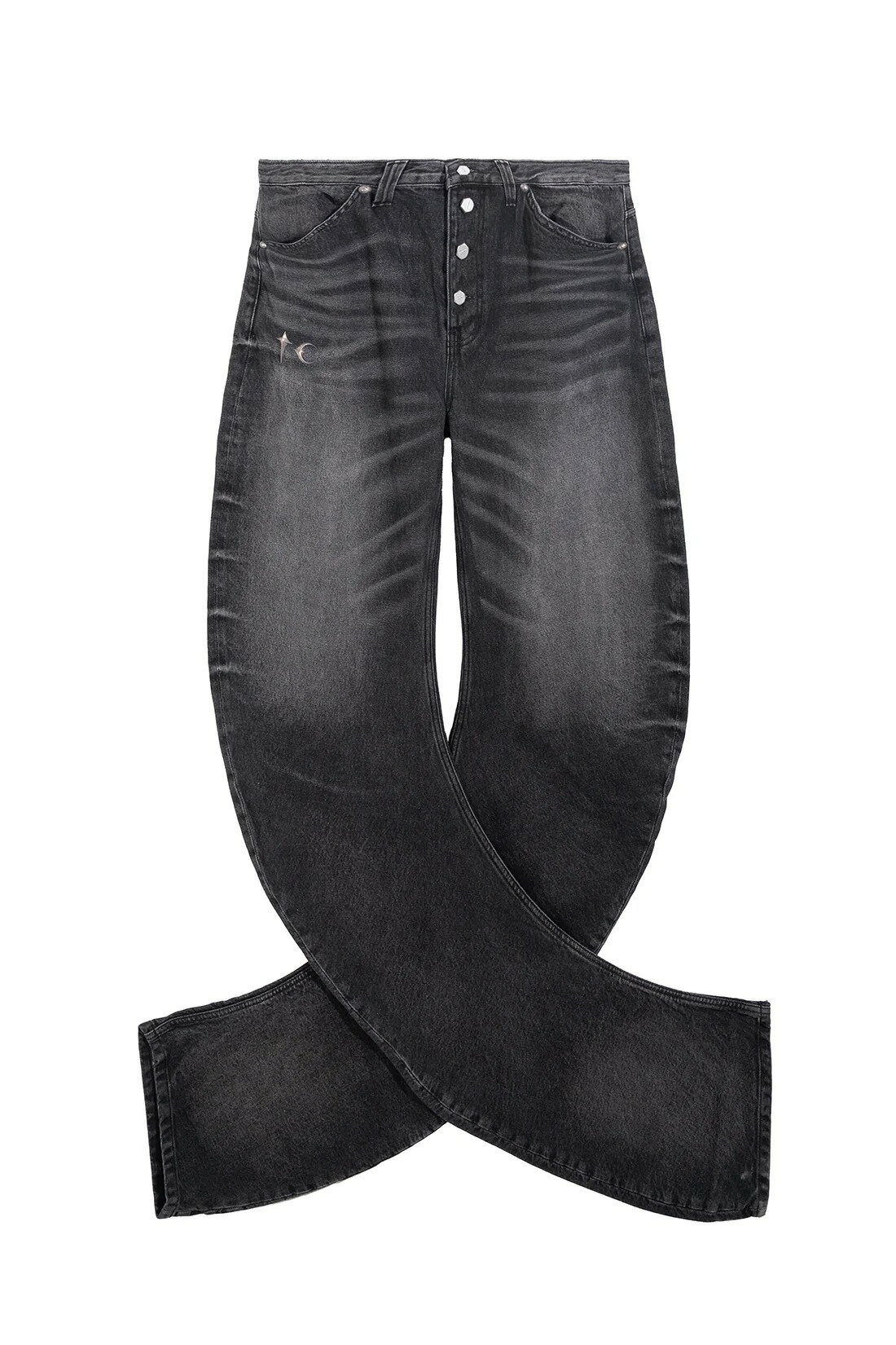 【送料無料】サグクラブ【Thug Club】25SS★ Parkour Denim Pants / パーカーデニムパンツ 男女兼用【公式ショップ】