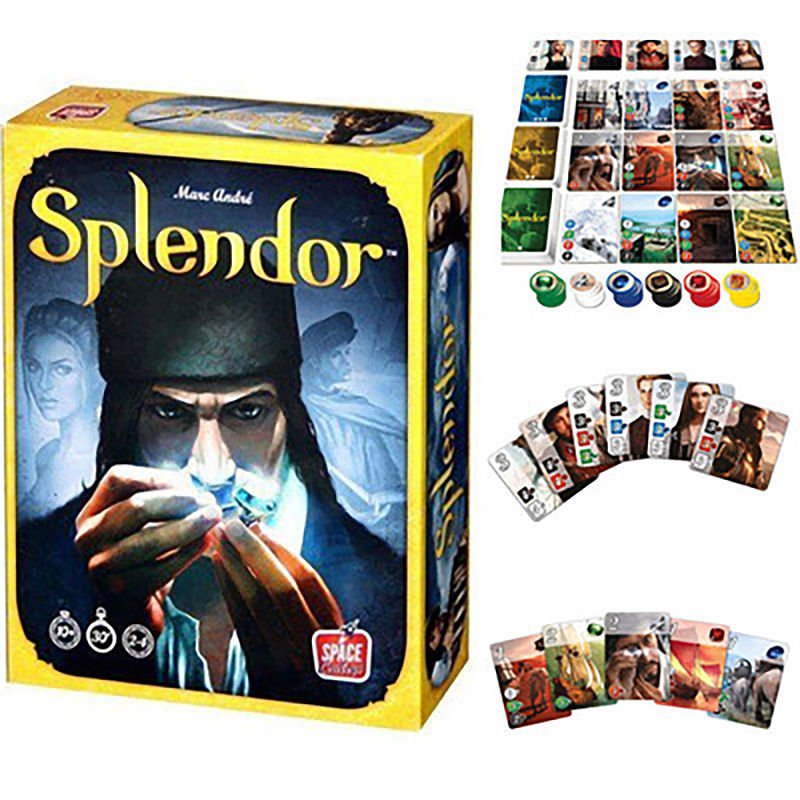 宝石の煌き Splendor スプレンダー ボードゲーム 「宝石の煌めき」「宝石の煌き: 都市 拡張版」ホビージャパン 母の日 カードゲーム テーブルゲーム 大人 子供 カード ゲーム 送料無料 外国版 日本語説明書付き