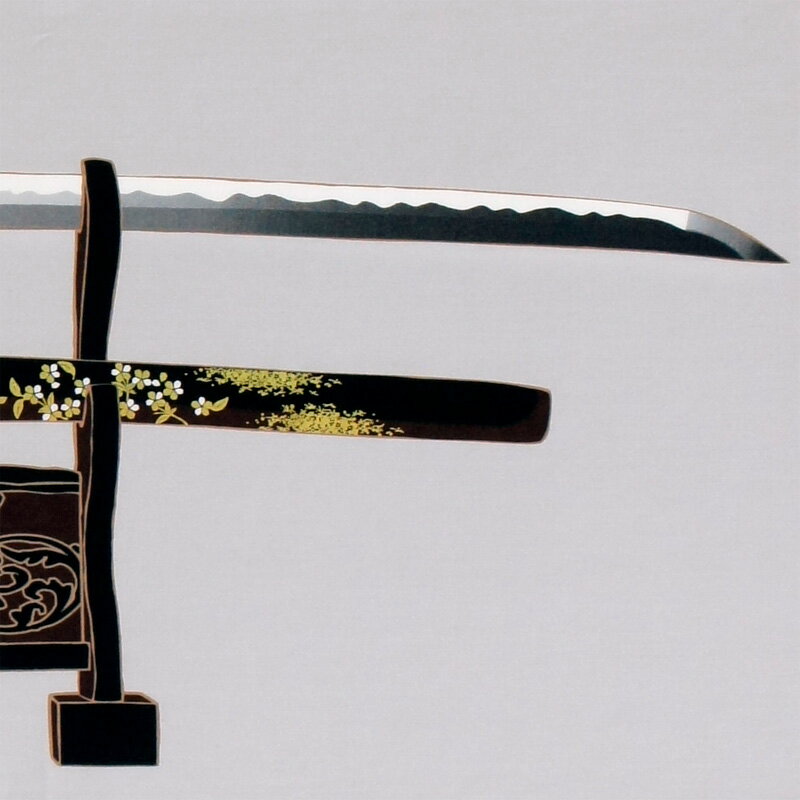 手ぬぐい「日本刀」