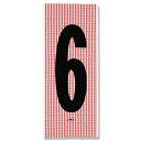 日々手ぬぐい「No.6」(レッド)