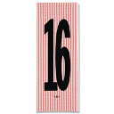日々手ぬぐい「No.16」(レッド)