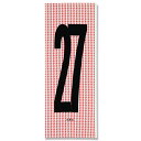 日々手ぬぐい「No.27」(レッド)