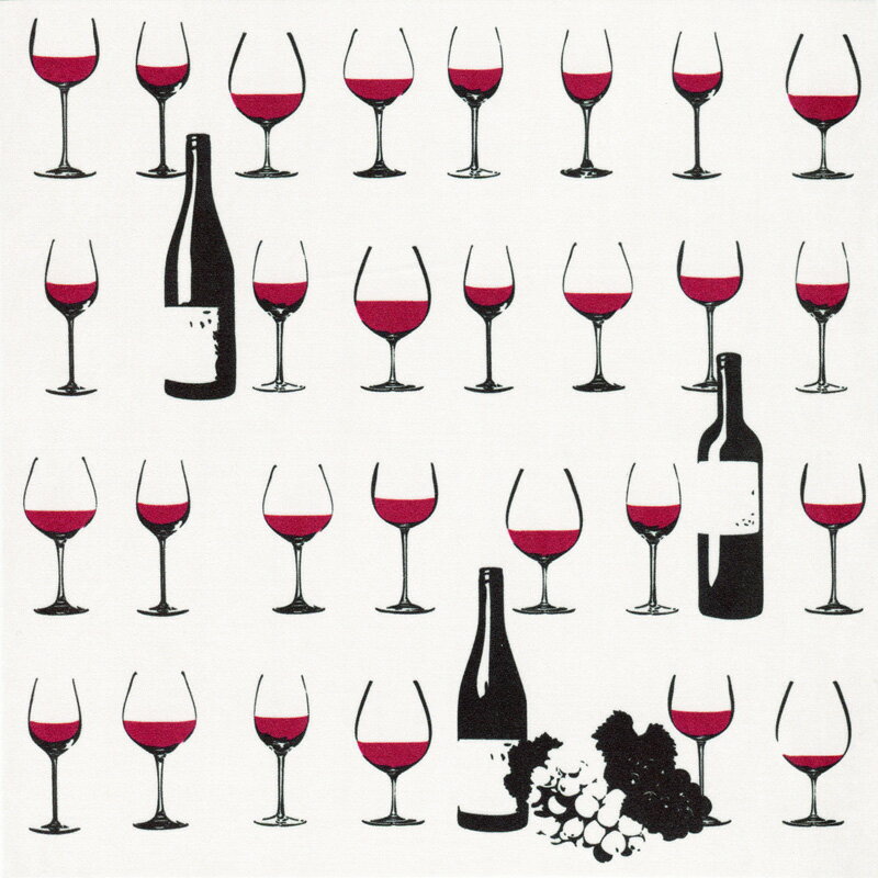 クリーニングクロス（大）「ワイン」