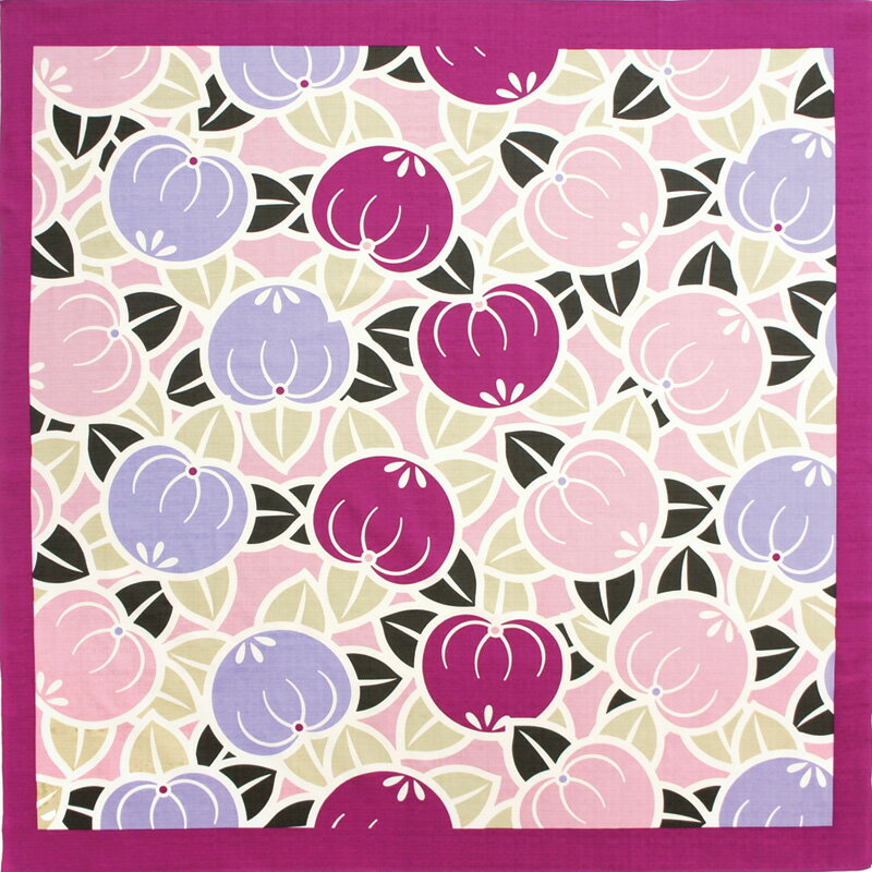 大風呂敷 「橘」（パープル/ピンク）のサムネイル