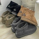【EVERUGG】羊毛 ムートンブーツ 商品番号:3006 レディース ショート ブーツ シープスキンアグ 天然ウール かわいい レディース靴 冬靴 レディース...