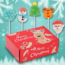 【30本セット】新出荷 人気グミ クリスマスお菓子 ロリポップ 棒付きキャンディ『10g*30本』クリスマスグミ キャンディー クリスマス サンタクロース SN...