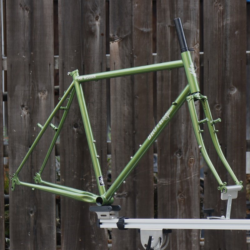 BROTHER CYCLE Mr.Wooden FRAME SET（ブラザーサイクル/ミスターウッデン）グラベ...