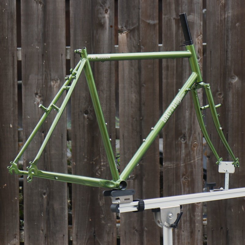 BROTHER CYCLE Mr.Wooden FRAME SET（ブラザーサイクル/ミスターウッデン）グラベ...