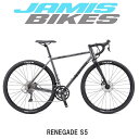 【2024年モデル】JAMIS ( ジェイミス ) RENEGADE S5 CLALIS 8s グラベルバイク ツーリング クロモリ【丸太町店（スポーツ専門）】