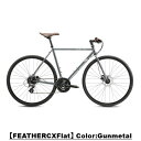 【2024年モデル】FUJI (フジ) FEATHER CX FLAT (フェザー CX フラット) クロスバイク【丸太町店（スポーツ専門）】 3