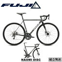 【2024年モデル】FUJI（フジ） NAOMI DISC（ナオミ　ディスク） ロードバイク【丸太町店（スポーツ専門）】
