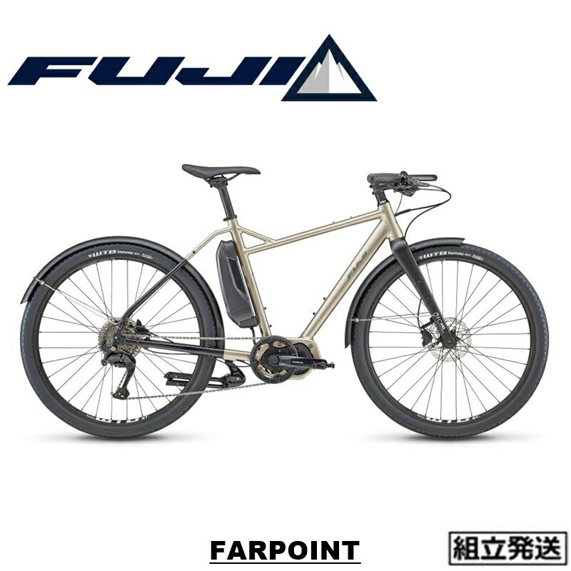 【2024年モデル】FUJI(フジ) FARPOINT(ファーポイント)電動アシストクロスバイク（E-BIKE）