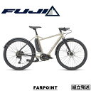 【2024年モデル】FUJI(フジ) FARPOINT(ファーポイント)電動アシストクロスバイク（E-BIKE）