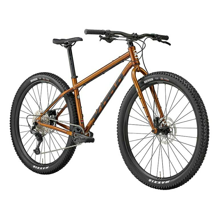 KONA UNIT X（コナ／ユニットX）2026年モデル Gloss Metallic Gold クロモリ 29er アドベンチャー MTB バイクパッキング対応