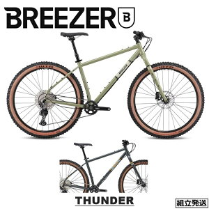 2024ǯǥBREEZERBIKES (֥꡼Х) THUNDER () ꥸå ޥƥХ MTB ɥ٥㡼 ATBڴĮŹʥݡˡ