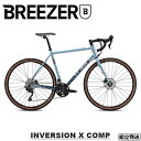 【2024年モデル】BREEZERBIKES (ブリーザーバイクス) INVERSION X COMP(インバージョン X コンプ)　クロモリ グラベルツーリング【丸太町店（スポーツ専門）】