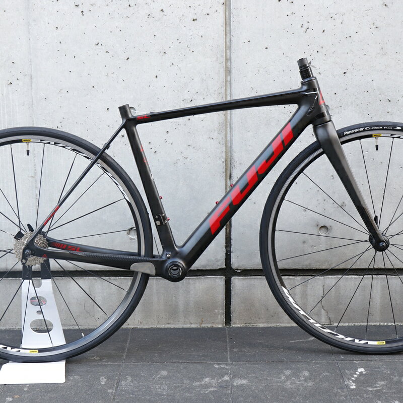 【中古】【2018年】FUJI 2018 FUJI（フジ） SL1.1（エスエル1.1） 480　軽量フルカーボンフレームフォークセット【プロの整備士による整備組付済】【丸太町店（スポーツ専門）】ロードバイク