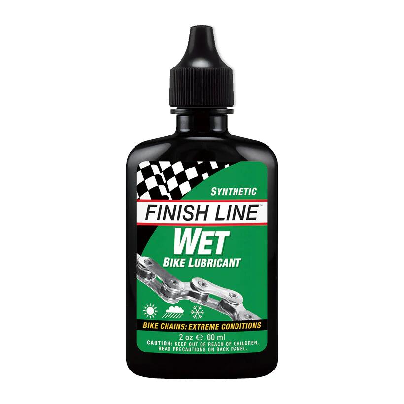 FINISH LINE/フィニッシュライン Wet Bike Lubricant 高耐久ウェットチェーンルブ（雨天・オフロード対応）
