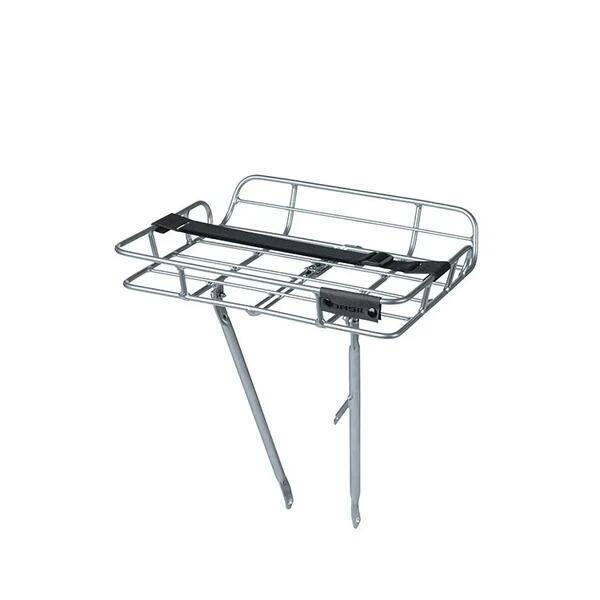 Rakuten - BASIL/バジル PORTLAND FRONT CARRIER HIGH フロントキャリア｜アルミ製 着脱ストラップ付 26-700C対応 クラシックラック