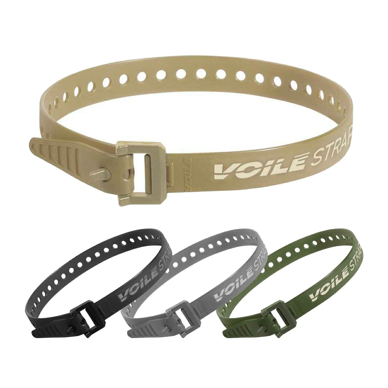 Rakuten - VOILE/ボレー Nylon Buckle Strap ストラップ｜軽量ナイロンバックル 固定バンド 自転車 バイクパッキング キャンプ用