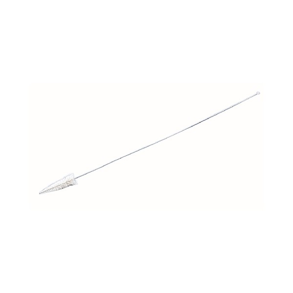 ブラシ ピペット用 660×30×95mm 1本入 (4-049-01) ピペットブラシ 先細 パイプブラシ ロング 長い 曲が..