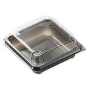 スミ 食品容器 ユニコン LS-84-10 B(黒) 100枚 004440233