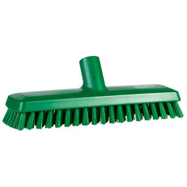 ヴァイカン デッキブラシ 通水機能付き 7041 グリーン (70412) (メーカー直送)