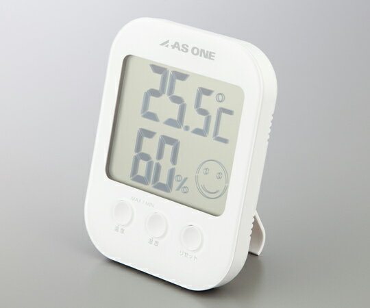 アズワン 温湿度計 A-230-W 白 (1-1752-01)