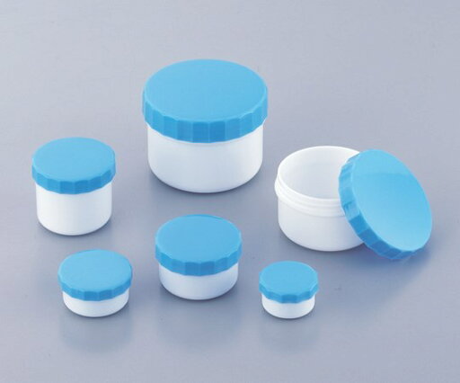 プラ軟こう壺(深型)33mL 50個入 青 30 (0-8173-04) プラ軟こう壺(深型)33mL 50個入 青 30 (0-8173-04)