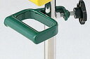 イルリガードル台用グリップ グリーン 取付可能パイプ径:φ22~25mm (0-4585-15)
