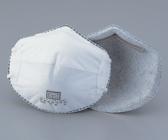 Rakuten - 日本バイリーン 防塵マスク X-3561 活性炭入 10枚入 (2-8161-02) 防臭