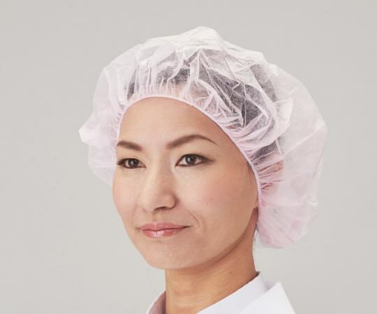 メディカルキャップ ピンク 100枚入 PP-21P (8-6434-03)