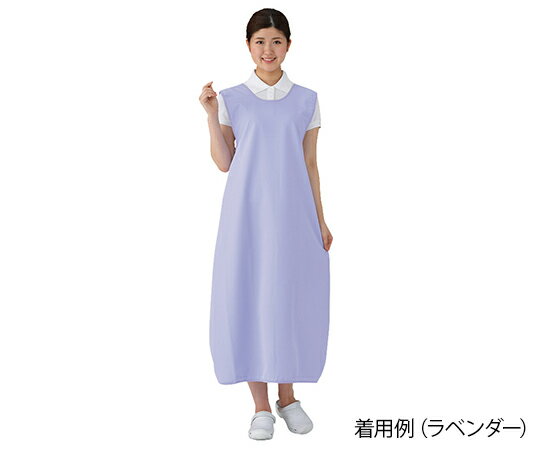 ●生地が3層構造になっているため、介助される方や介助者にもフィルム面が当たらず、冷たさやムレを感じません●薄く軽量で伸縮性があるため、動きやすくなっています●動きやすいストレッチタイプ■商品仕様色：ラベンダーサイズ：フリー材質：表/ポリエステル、中間層/PUフィルム、裏/ポリエステルサイズ：(胴回り)107×(前丈)124cm洗濯方法：洗濯可/脱水不可/乾燥機不可撥水・防水加工