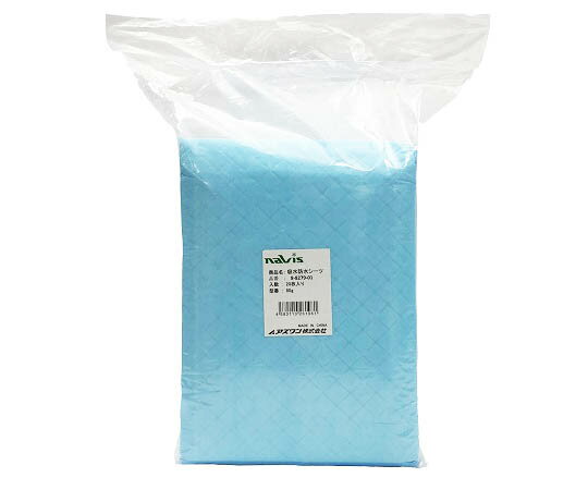 アズワン ナビス 吸水防水シーツ ポリマーシート 20枚入 防水加工 80g (8-8279-01)