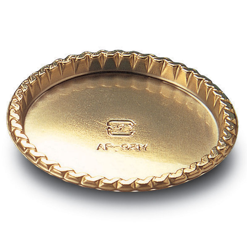 金トレー AP-93M (φ93×高8mm) 100枚入 004739302