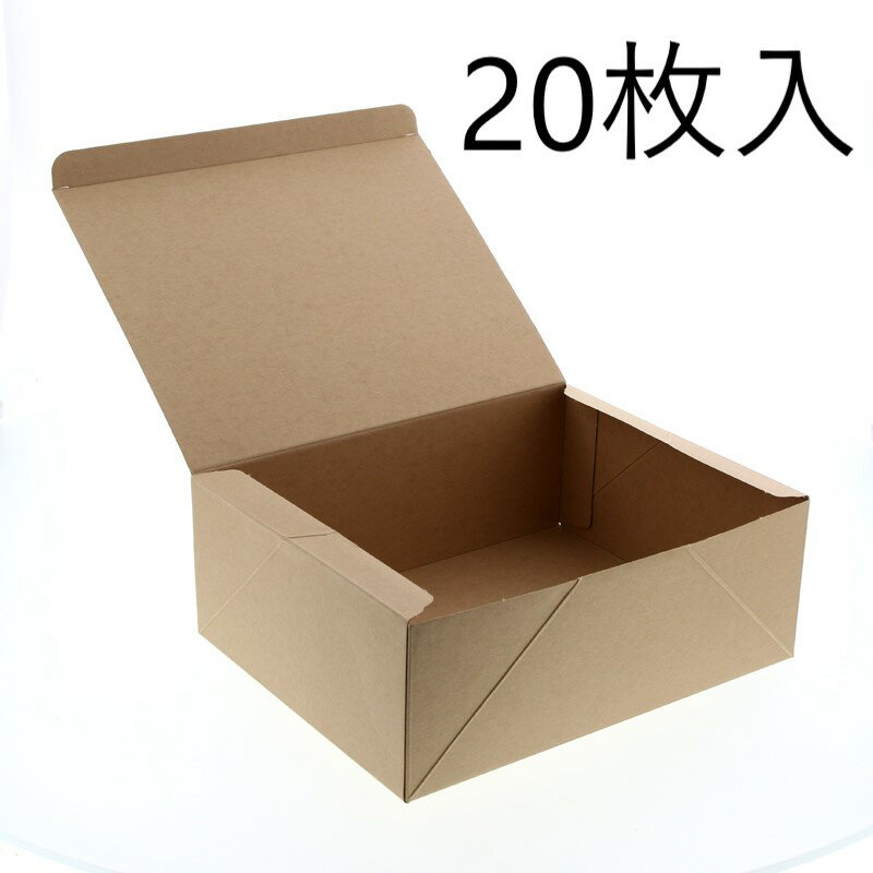 HEIKO ネオクラフト ケーキボックス LL ケーキ8個用 20枚入 004248018 シモジマ ヘイコー