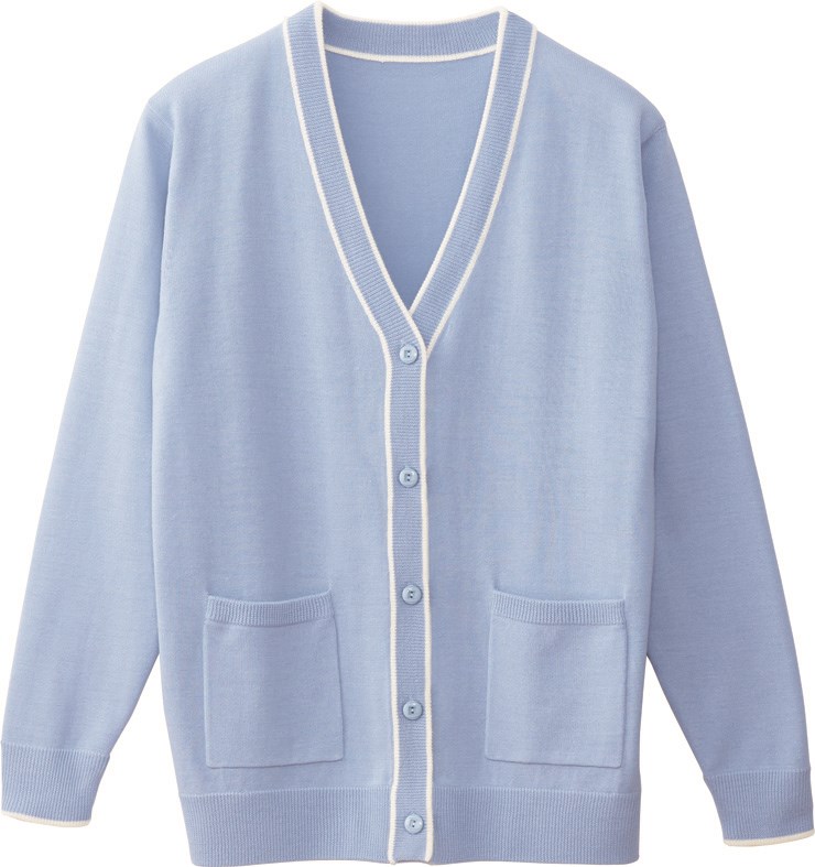 Rakuten - 自重堂 WHISeL カーディガン WH90319 サックス