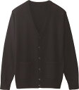 自重堂 WHISeL メンズカーディガン WH90419 ブラック 各サイズ