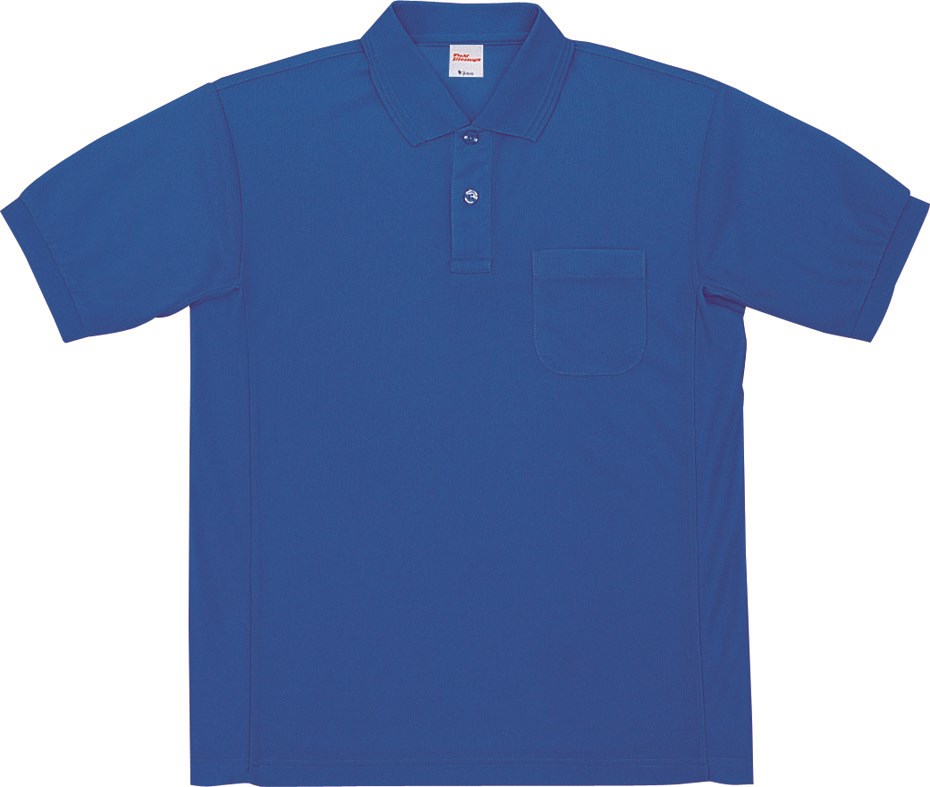 自重堂 WHISeL 半袖ポロシャツ 47664 ロイヤルブルー